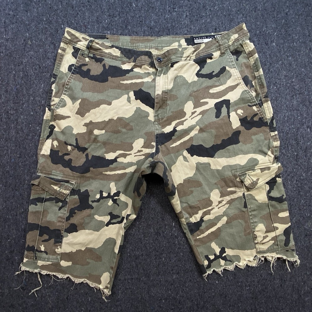 Empyre Camouflage Outdoors Cargo Jogger Stretch Hunting Army‎ Shorts Men's Sz 38
